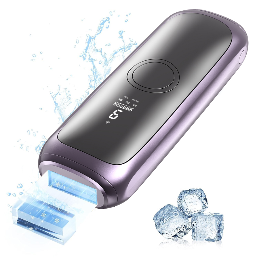 Home Ipl Hair Removal Sapphire Cooling - Máquina Portátil Profissional de Depilação IPL