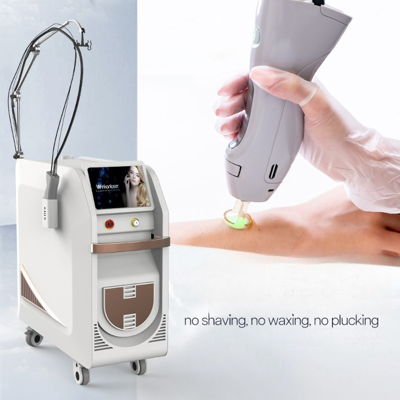 Alexandrite Laser Hair Removal Machine - Máquina de Depilação a Laser Nd