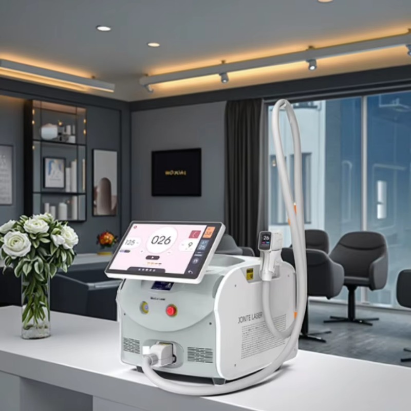 Diode Laser Hair Removal 808Nm 755Nm 1064Nm - Máquina Portátil Profissional de Remoção de