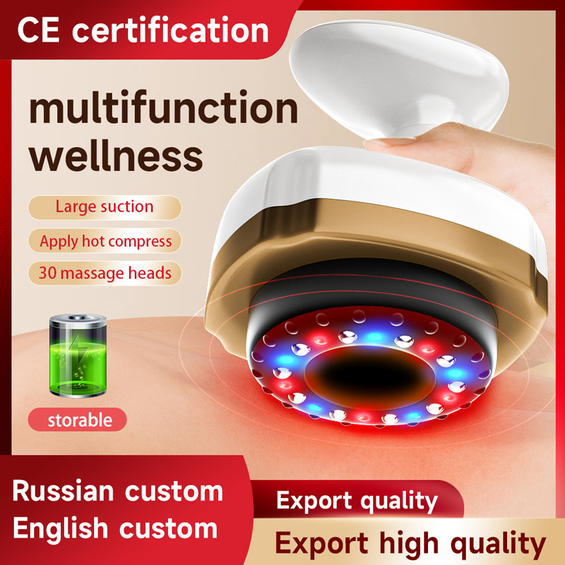 Cooling Gel For Laser Hair Removal - Massageador Elétrico Gua Sha com Ventosas