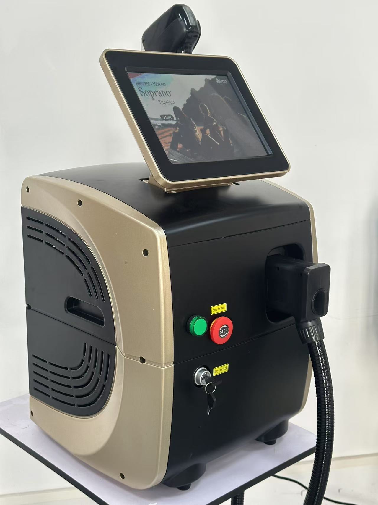 Máquina de depilação a laser d - Diode Laser Hair Removal 808Nm 755Nm 1064Nm avaliação e preço