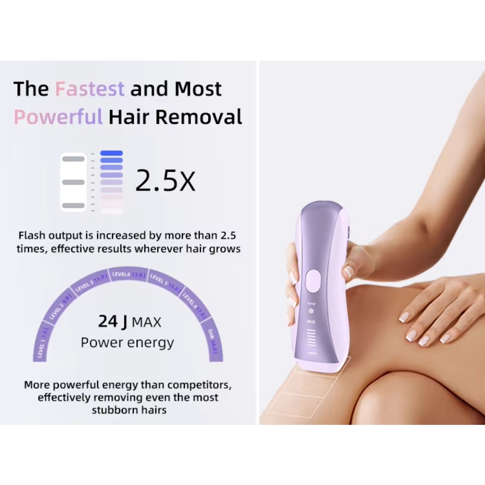 Dispositivo de depilação perma - Home Ipl Hair Removal Sapphire Cooling avaliação e preço