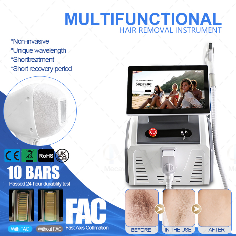 Máquina Profissional de Remoçã - Alexandrite Laser Hair Removal Machine avaliação e preço