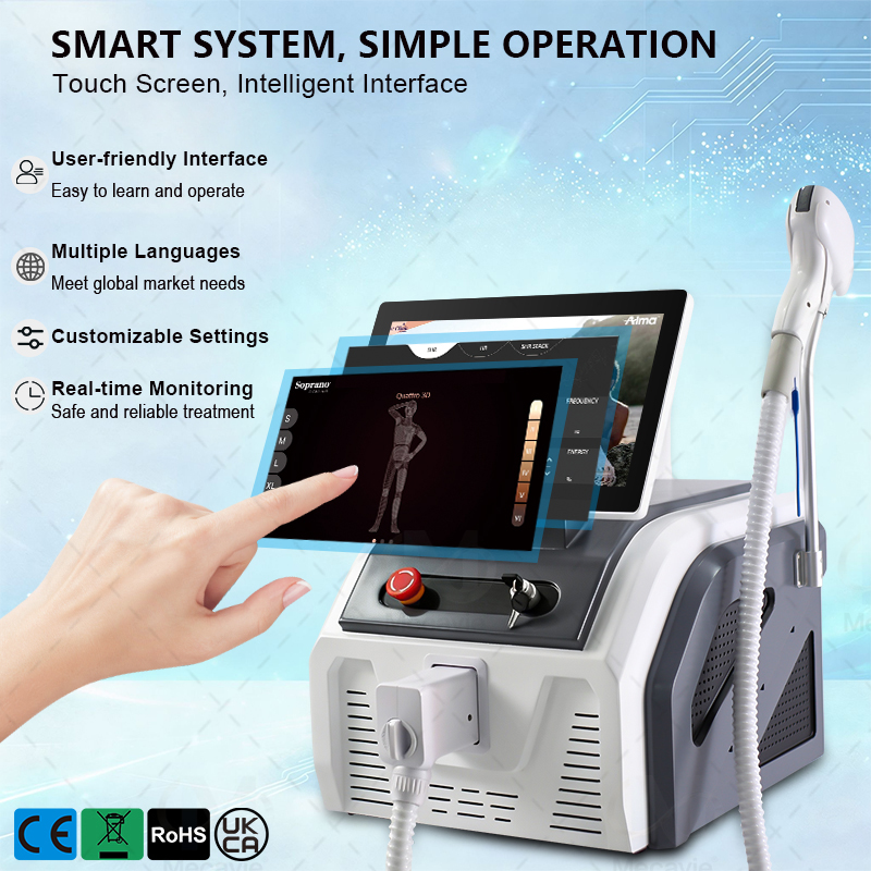 Máquina Profissional de Remoçã - Alexandrite Laser Hair Removal Machine avaliação e preço