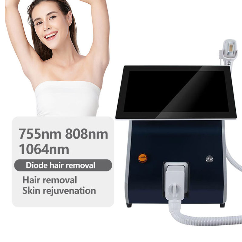 Laser de Diodo Portátil 2000w  - Diode Laser Hair Removal 808Nm 755Nm 1064Nm avaliação e preço