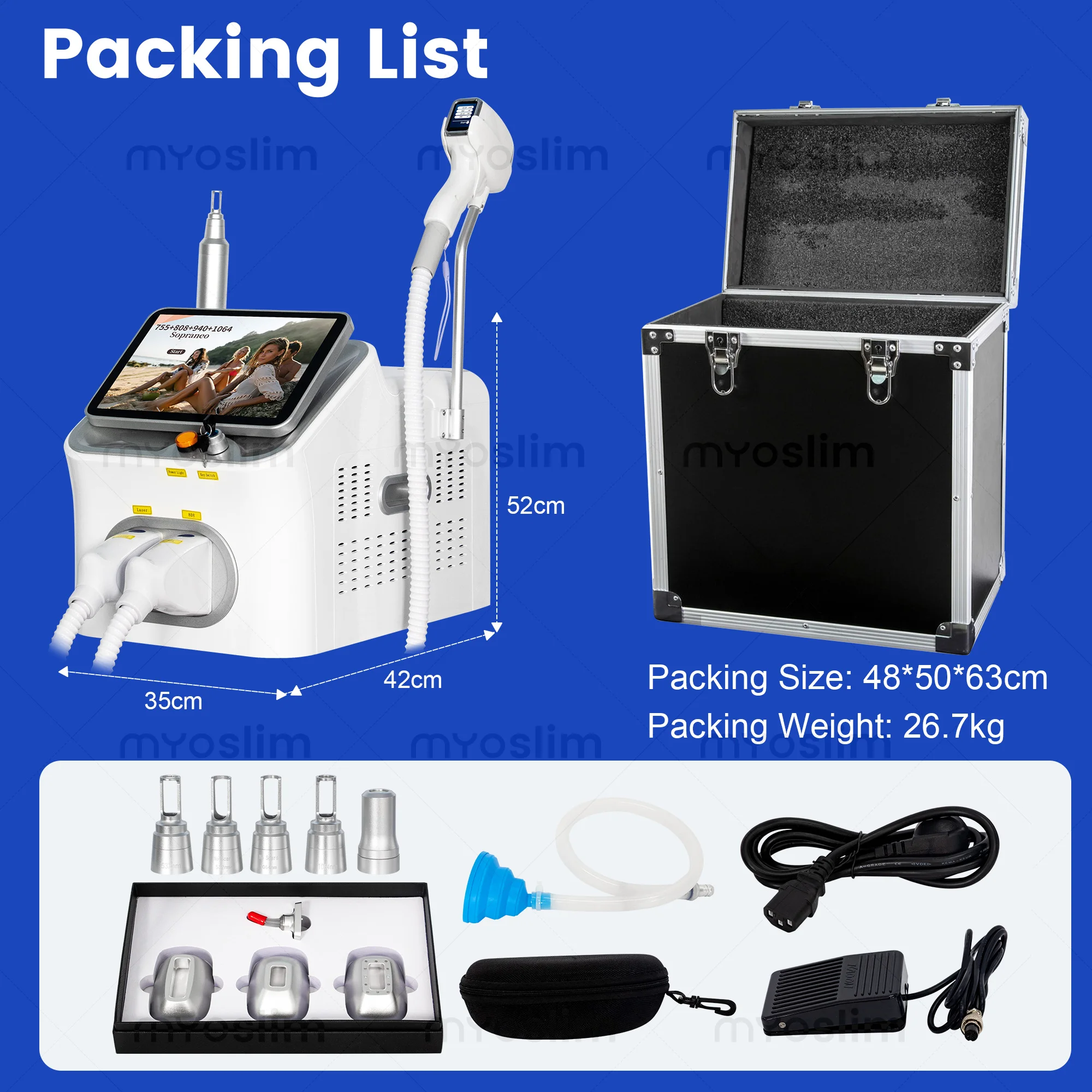 Máquina Profissional de Remoçã - Nd Yag Laser Tattoo Removal Machine avaliação e preço