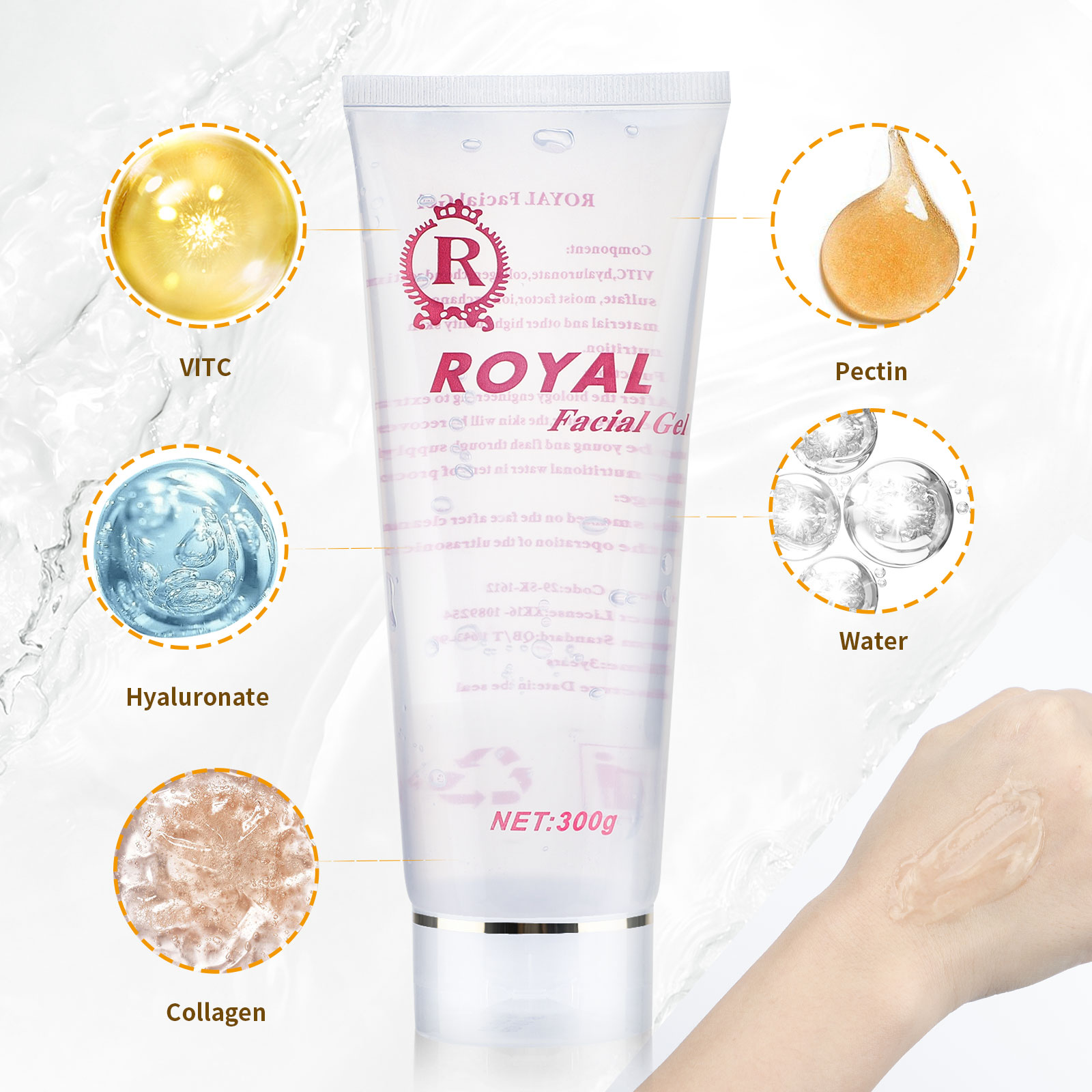 Gel Condutor Ultrassônico RF p - Cooling Gel For Laser Hair Removal avaliação e preço