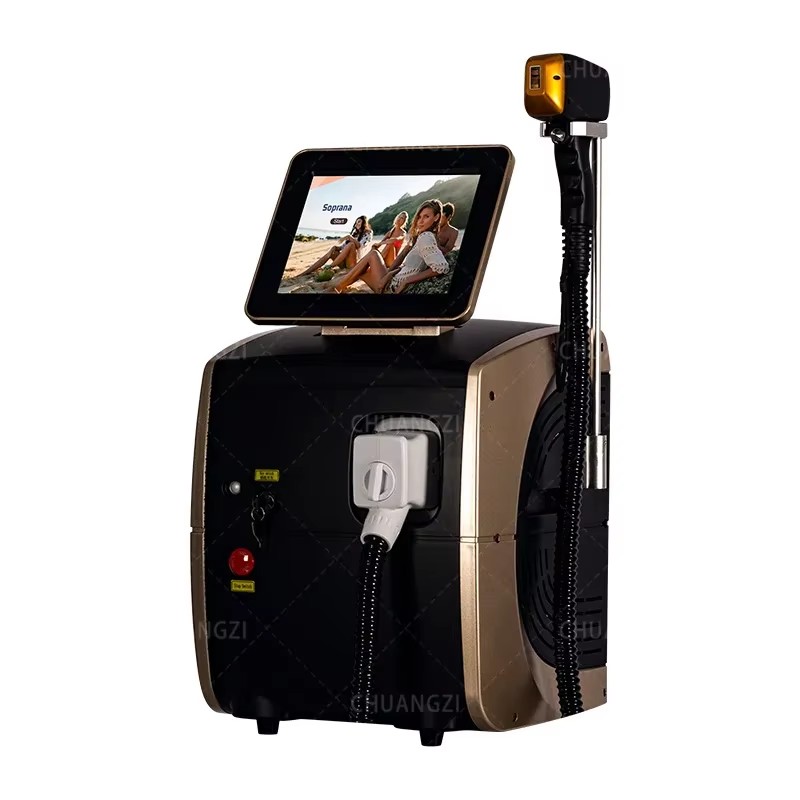 Máquina de Depilação a Laser D - Diode Laser Hair Removal 808Nm 755Nm 1064Nm avaliação e preço