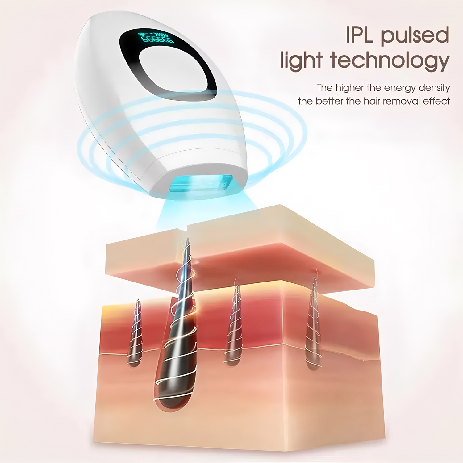 Depilador IPL com Display Digi - Opt Ipl Laser Hair Removal Machine avaliação e preço