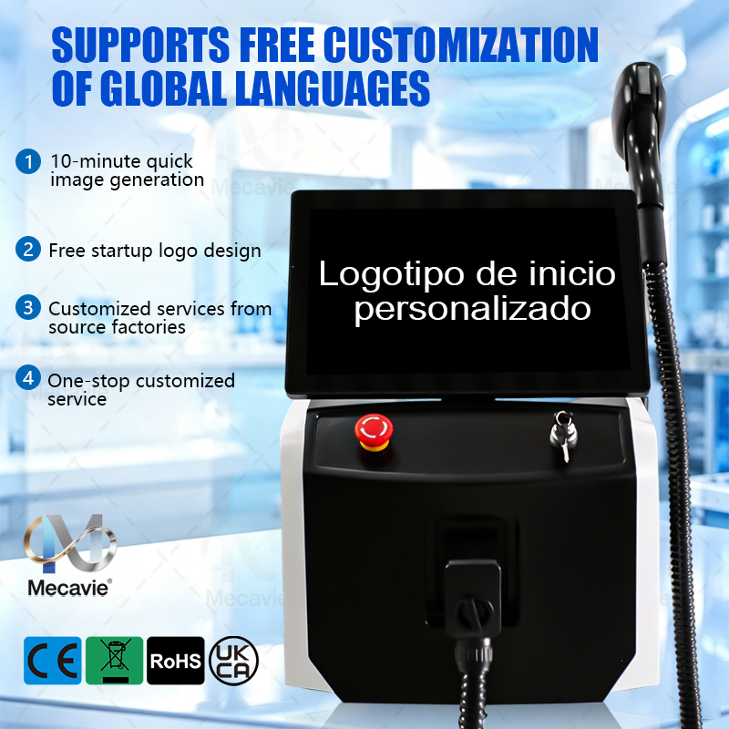 Máquina de Depilação a Laser d - Diode Laser Hair Removal 808Nm 755Nm 1064Nm avaliação e preço