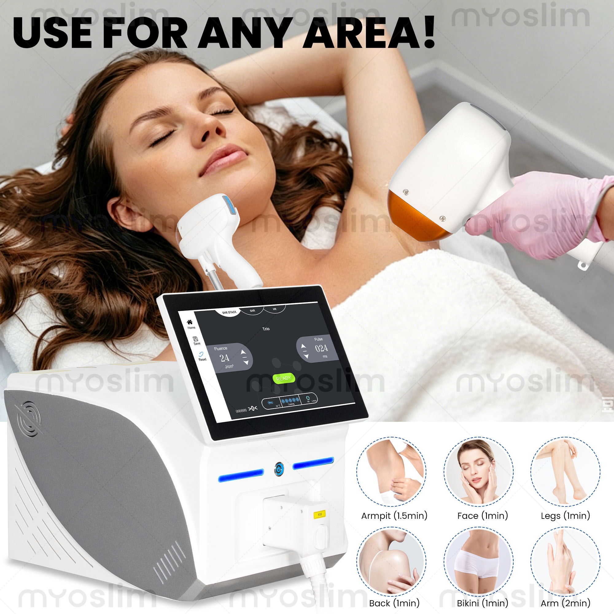 Depiladoras Femininas Profissi - Alexandrite Laser Hair Removal Machine avaliação e preço