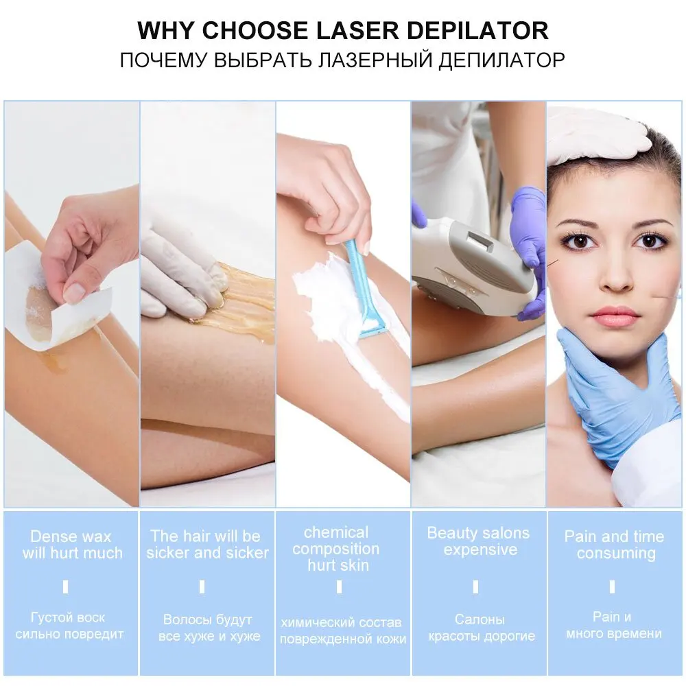 Dispositivo de Remoção de Pelo - Ipl Hair Removal Handset Permanent avaliação e preço