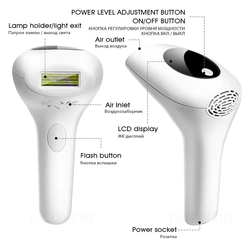 Dispositivo de Remoção de Pelo - Ipl Hair Removal Handset Permanent avaliação e preço