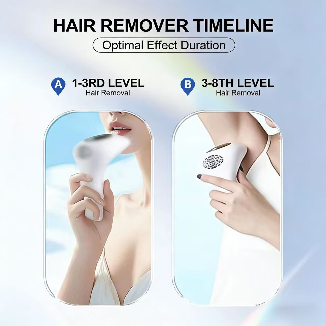 Depilador a Laser Profissional - Ipl Hair Removal Handset Permanent avaliação e preço