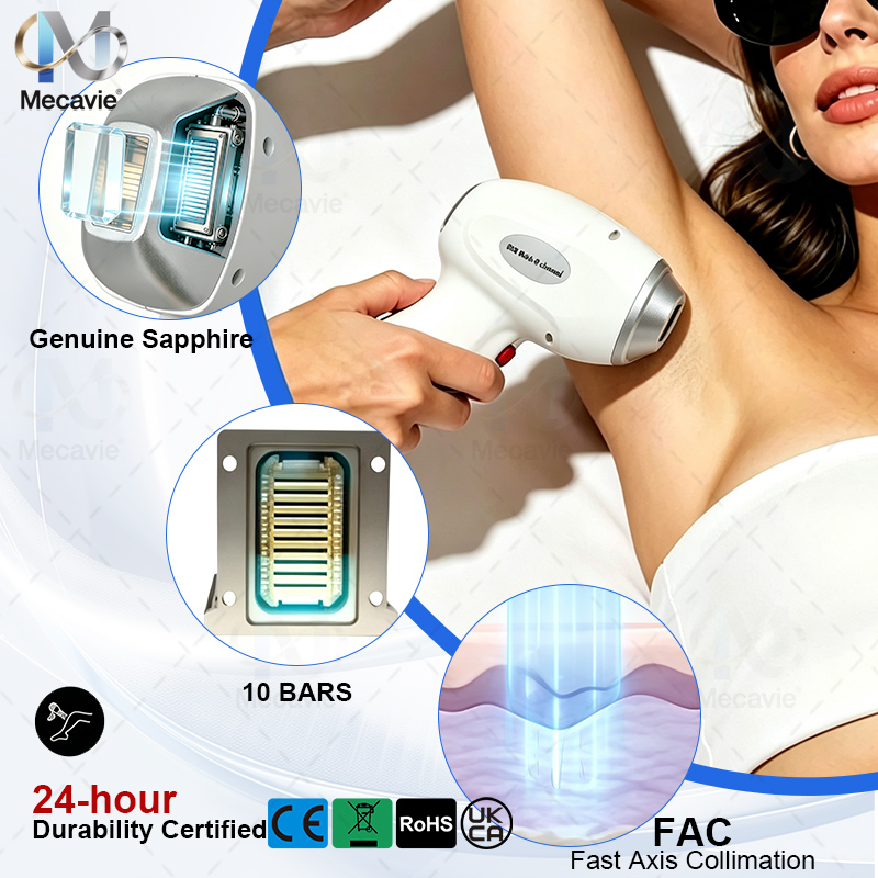 Máquina de Depilação a Laser d - Diode Laser Hair Removal 808Nm 755Nm 1064Nm avaliação e preço