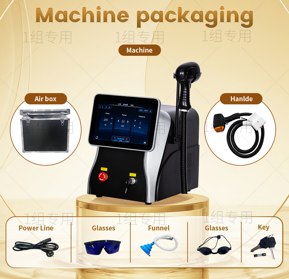 Máquina de remoção de pelos a  - Alexandrite Laser Hair Removal Machine avaliação e preço