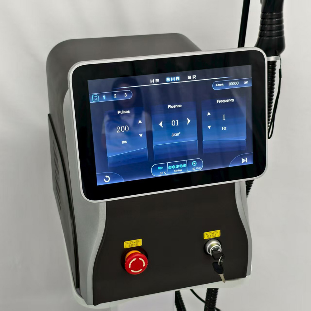 Máquina de remoção de pelos a  - Alexandrite Laser Hair Removal Machine avaliação e preço