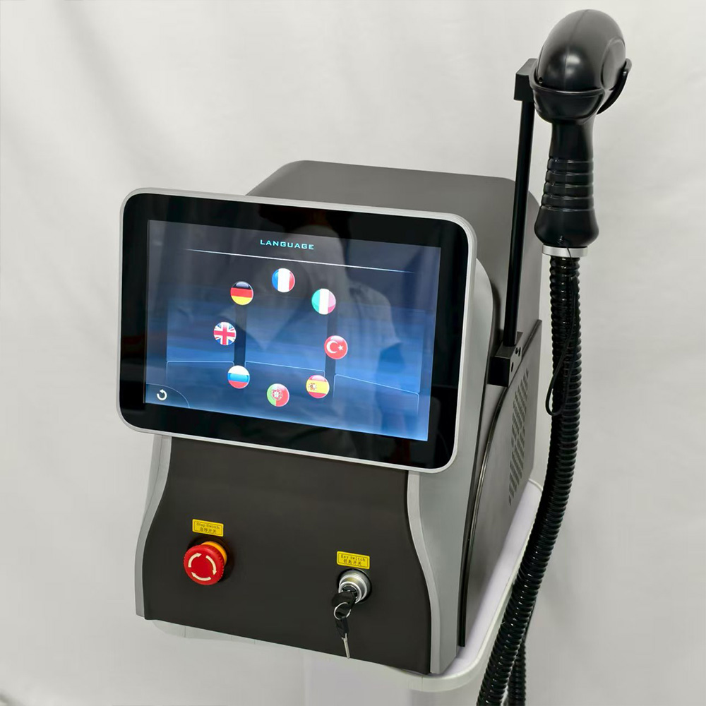Máquina de remoção de pelos a  - Alexandrite Laser Hair Removal Machine avaliação e preço