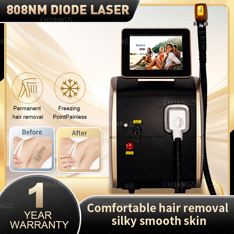 Máquina de Depilação a Laser d - Alexandrite Laser Hair Removal Machine avaliação e preço