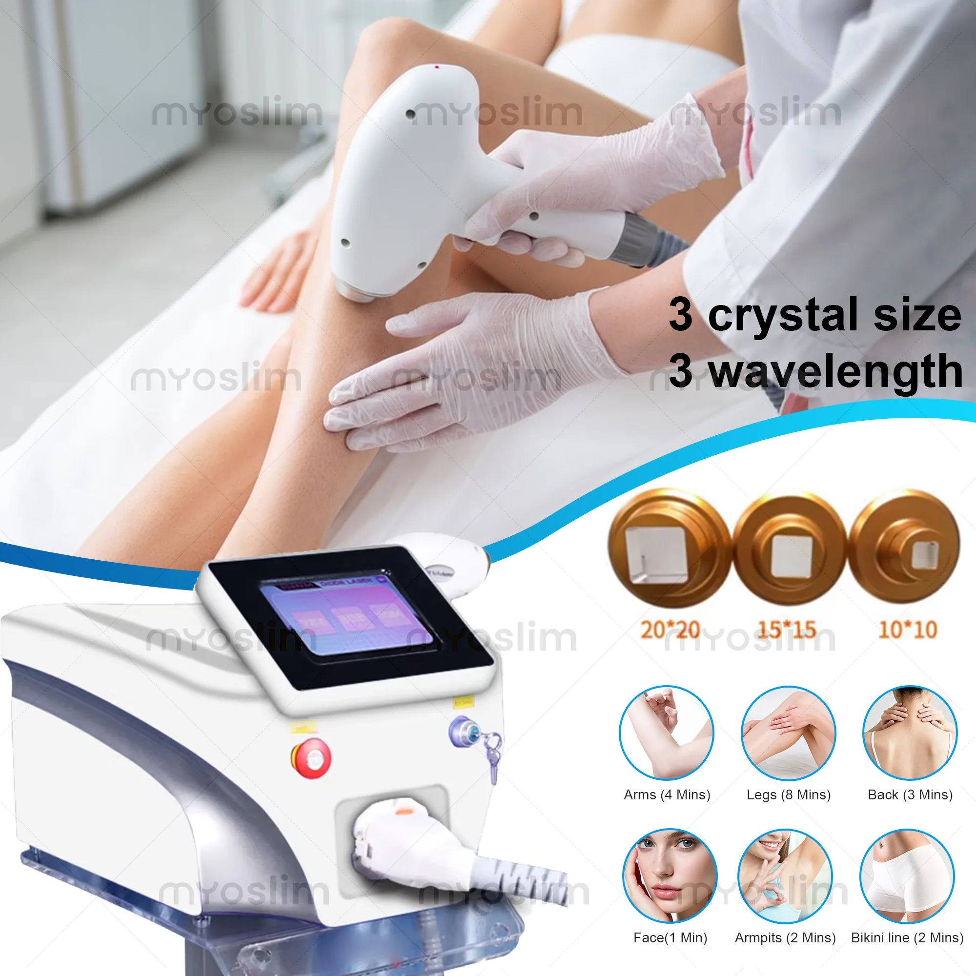 2026 Máquina Profissional Port - Ice Titanium Diode Laser Machine avaliação e preço
